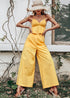 Sexy Two Piece Boho Yellow Dress Mariana